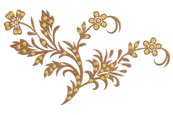 Creative Beautiful Flower Embroidery
