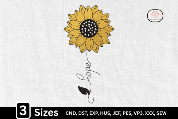Floral Line Art Sunflower Review