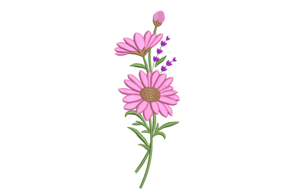Pink Daisy Spray